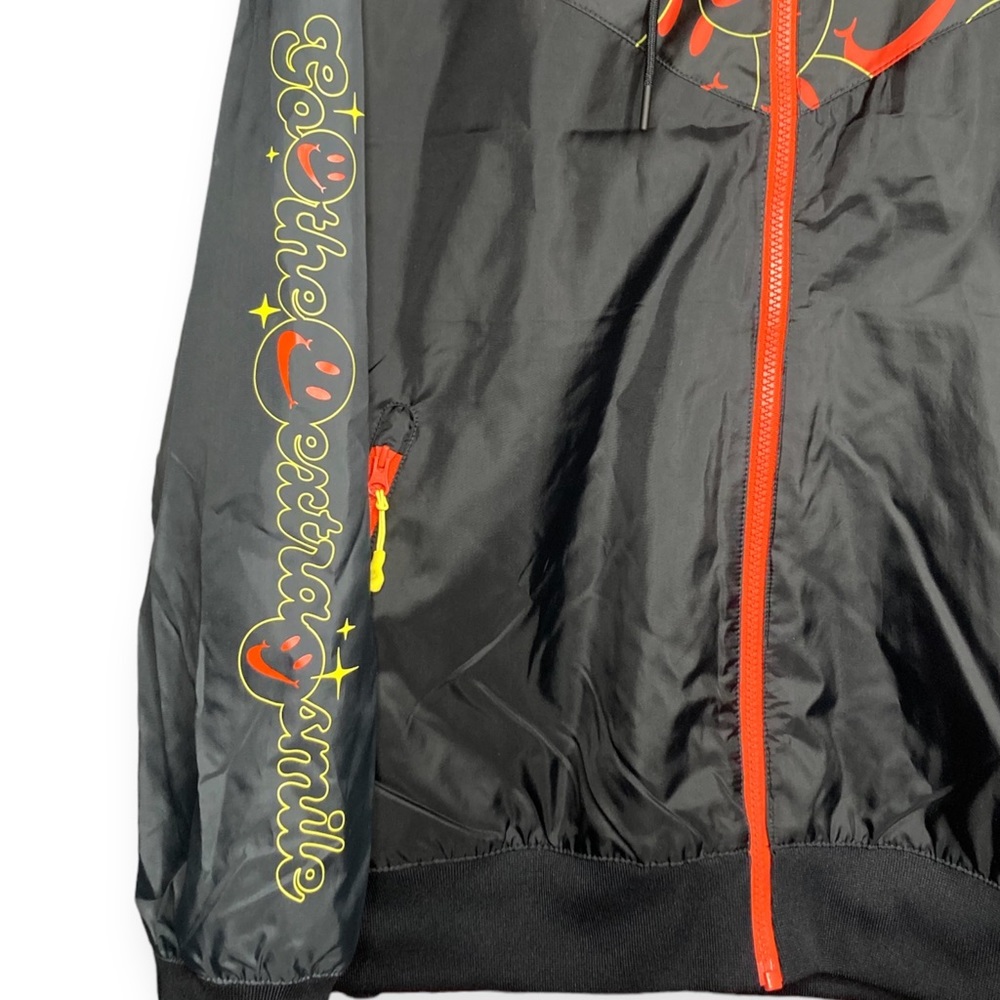 🌼SALE🌼 Nike 2XL XXL Go The Extra Smile Windbreaker Anorak Jacket DQ3526 010 - Picture 3 of 16